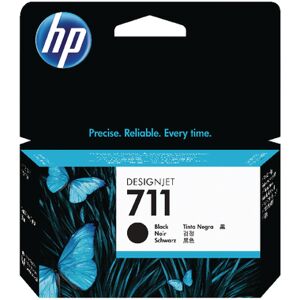 Hewlett Packard Hp 711 Black Inkjet Cartridge Cz129a