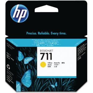 Hewlett Packard Hp 711 Yellow Inkjet Cartridge Cz132a