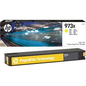 Hewlett Packard Hp 973x Yellow Pagewide High Yield Inkjet Cartridge F6t83ae