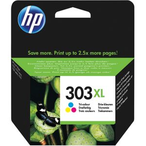 Hewlett Packard Hp 303xl Ink Cartridges High Yield Tri Colour Cmy T6n03ae