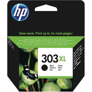 Hewlett Packard Hp Original 303xl Hy Black Ink Cartridge (Capacity: 415 Pages) T6n04ae