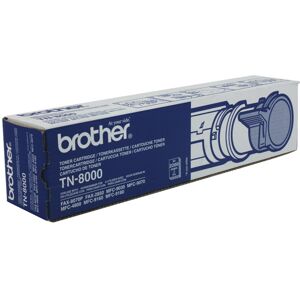 Brother Fax 8070p Laser Black Toner Cartridge Tn8000