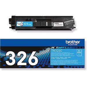 Brother Tn326c Cyan High Yield Laser Toner Cartridge Tn-326c