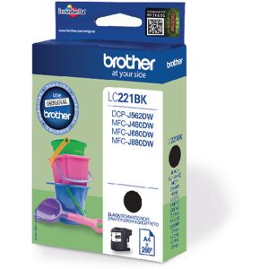 Brother Black Lc221bk Ink Cartridge