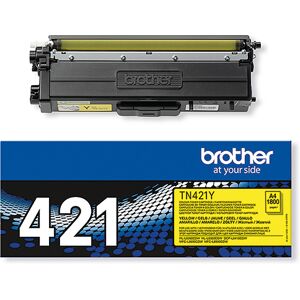 Brother Tn-421 Yellow Toner Cartridge Tn421y