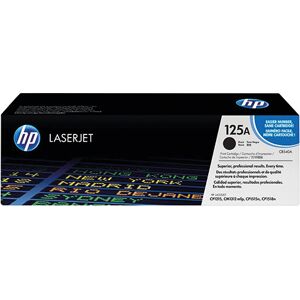 Hewlett Packard Hp 125a Black Laserjet Toner Cartridge Cb540a