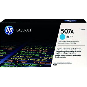 Hewlett Packard Hp 507a Cyan Laserjet Toner Cartridge Ce401a