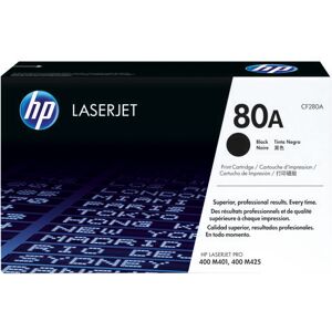 Hewlett Packard Hp 80a Black Laserjet Toner Cartridge Cf280a