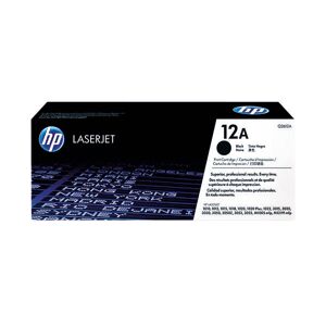 Hewlett Packard Hp 12a Black Laserjet Toner Cartridge Q2612a