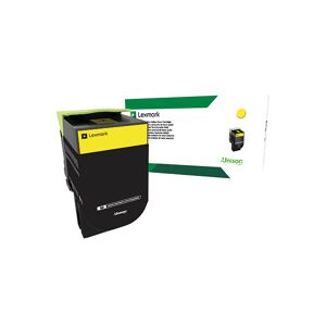 Lexmark Yellow Return Programme 1k Toner Cartridge 70c20y0