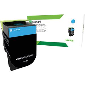 Lexmark Cyan Return Programme 3k Toner Cartridge 70c2hc0