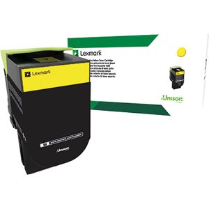 Lexmark Yellow Return Programme 3k Toner Cartridge 70c2hy0