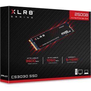 Pny 250 Gb Xlr8 Gaming Cs3030 Series Nvme M2 Ssd