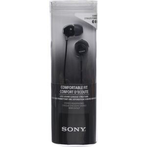 Sony Mdr-Ex15lp Black Stereo Headphones