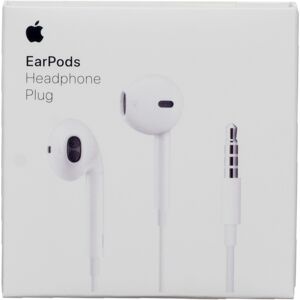 Apple Earpods With 3.5mm Headphone Plug, Mnhf2zm/a, White