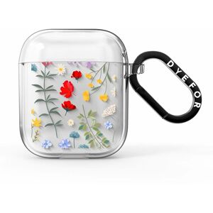 Dyefor Wild Flowers Apple Airpods Case