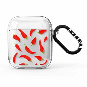 Dyefor Chilli Peppers Apple Airpods Case