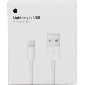 Apple Lightning To Usb Cable, 1m, Md818zm/a, White