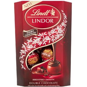 Lindt Lindor Double Chocolate Truffles Box 200g