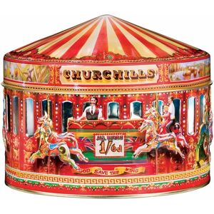 Churchill's Confectionery Churchill'S Carousel Tin 225g Shortbread Petticoat Tails