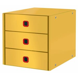 Leitz Click & Store Warm Yellow Cosy Drawer Cabinet (3 Drawers)