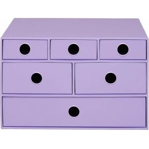 Whsmith Lavender Multi Drawer Unit