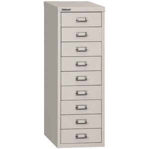 Bisley 9 Multidrawer Cabinet A4 290x420x860mm Grey H399nl-073