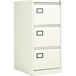 Jemini 3 Drawer Filing Cabinet 470x622x1016mm White Kf78707