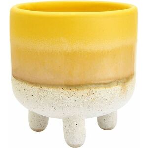 Sass & Belle Mojave Glaze Yellow Planter