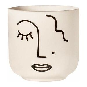 Sass & Belle Abstract Face Mini Planter