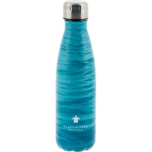 Whsmith Plastic Free Oceans 500ml Stainless Steel Insulated Water Bottle