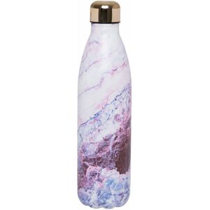 Whsmith Marble Metal Bottle, 750ml