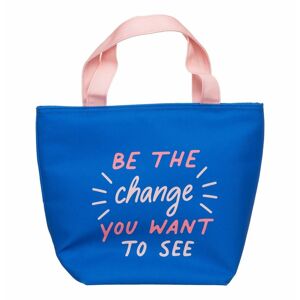 Whsmith Blue Quote Lunch Bag