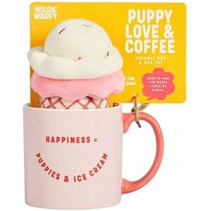 Wild & Woofy Wild And Woofy Mug And Ice Cream Dog Toy Gift Set