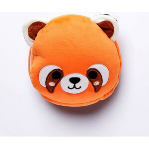 Puckator Relaxeazzz Red Panda Round Plush Travel Pillow And Eye Mask