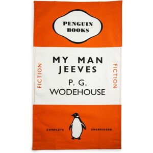 PENGUIN MERCHANDISE My Man Jeeves Tea Towel Orange PENGUIN MERCHANDISE My Man Jeeves Tea Towel Orange