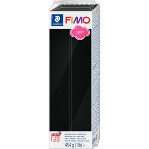 Staedtler Fimo Soft Modelling Clay 454g Black