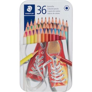 Staedtler Colouring Pencils With Storage Tin (Pack Of 36)