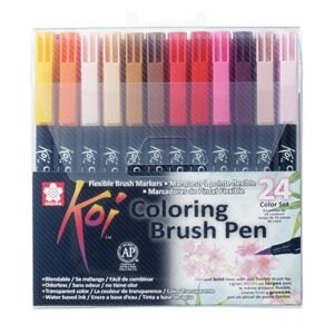 Sakura Koi Colouring Brush Pen (Pack Of 24)