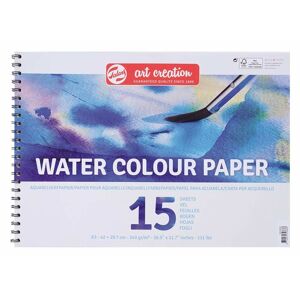 Royal Talens Talens Art Creation A3 Watercolour Paper Pad 240gsm 15 White Sheets