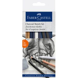 Faber-Castell Creative Studio Charcoal Sketch Set (Pack Of 7)