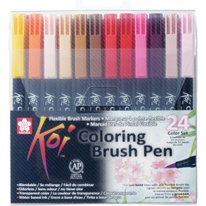 Sakura Koi Colouring Brush Pen (Pack Of 24)