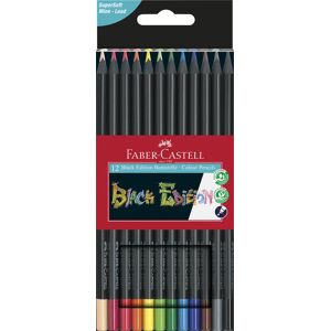 Faber-Castell Sustainable Black Edition Colouring Pencils (Pack Of 12)