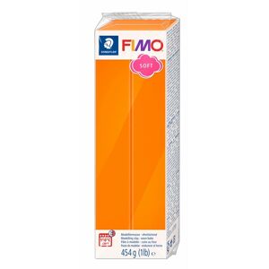 Staedtler Fimo Soft Modelling Clay 454g Tangerine