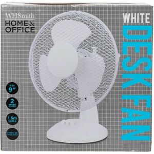 Whsmith 9inch White Desk Fan