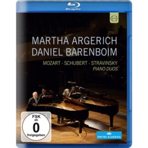EuroArts Martha Argerich And Daniel Barenboim: Piano Duos EuroArts Martha Argerich And Daniel Barenboim: Piano Duos