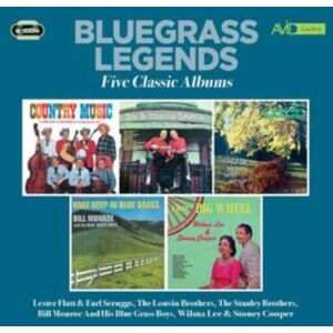 Avid Country Bluegrass Legends: Five Classic Albums Avid Country Bluegrass Legends: Five Classic Albums