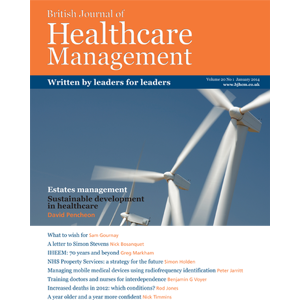 Mark Allen Healthcare Ltd British Journal Of Healthcare Management