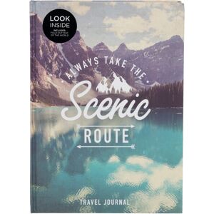 Whsmith Always Take The Scenic Route B5 Travel Journal