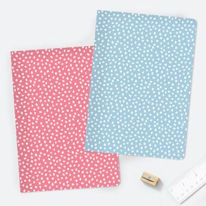 Dotty About Paper Pinking Out Loud A5 Exercise Books (Pack Of 2)